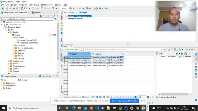GUI TALK - DEZ/2021 - DOCKER + MYSQL + XMYSQL + POSTMAN - POSTMAN