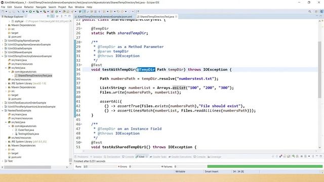 TempDirectory Extension  in JUnit 5 || Use of @TempDir Annotation in JUnit 5 || JUnit 5 Tutorial