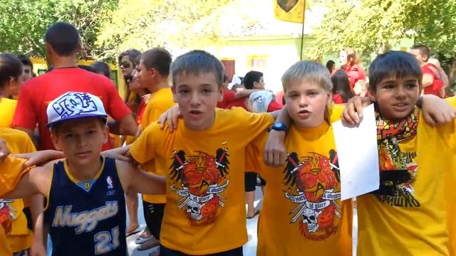 Наш гимн. Академия 2012, 1 смена. Линейка закрытия.