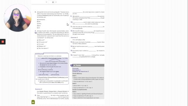 PRESENT PERFECT CONTINUOUS