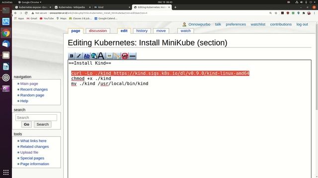 20201019 KUBERNETES instalasi minikube kind kubectl