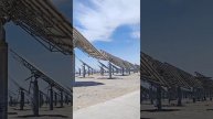 Солнечная электростанция Ганьсу Дуньхуан в пустыне Гоби, Китай.