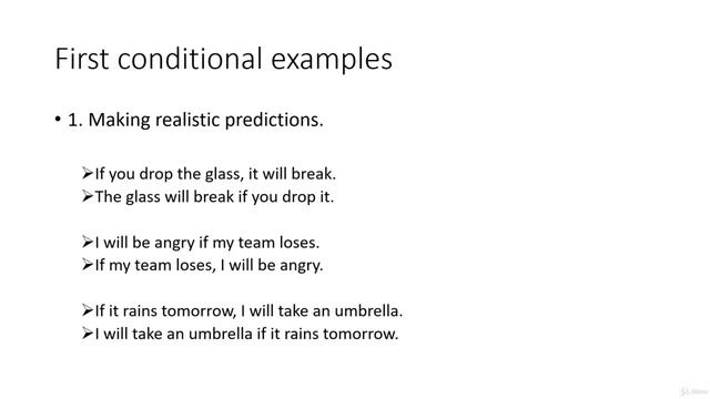 Best English Grammar Course || 3 - First Conditional   Promises and Threats