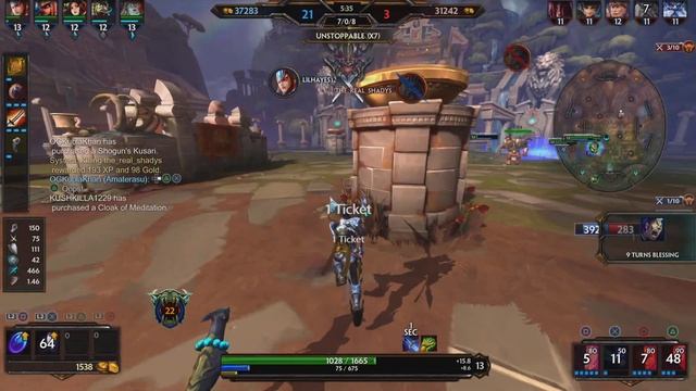 SMITE Arena - Erlang Shen Is a Beast 20-1 Penta Kill Full Gameplay