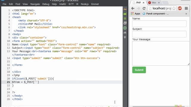 PHP dynamic mails