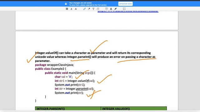 Integer Wrapper Class Video-4