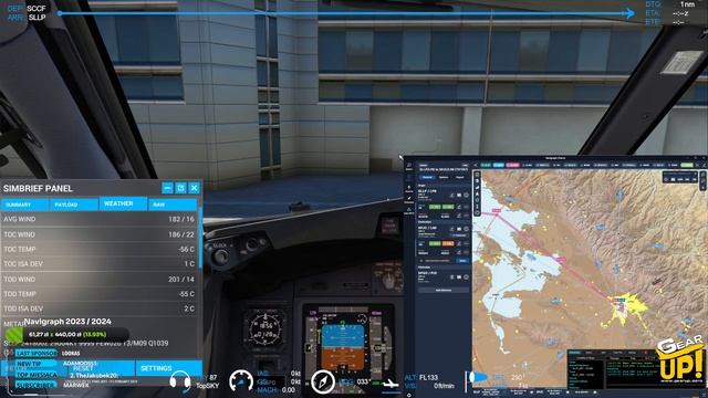 ? Konkurs GearUP i Lot po Andach | Calama (SCCF) - La Paz (SLLP) - Lima (SPJC) | VATSIM | MSFS