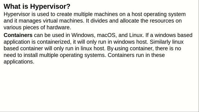 Learn Docker | Day No. 18: Virtual Machine, Container, & Docker | #60DaysOfDevOps