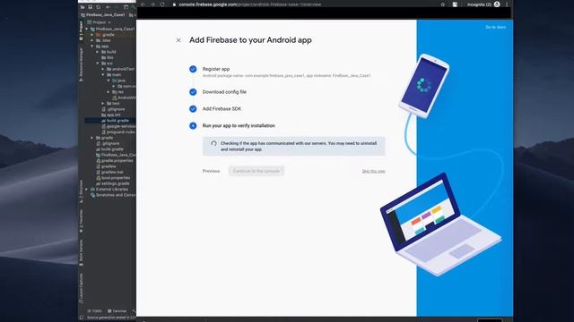 Gettting Start Firebase with Android Studio in Java