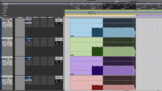 4. Edits and arrangements, warping with elastic audio, creative pitch-shifting, plug-ins and microph