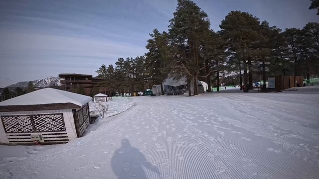 Манжерок горнолыжный курорт 08.03.2024