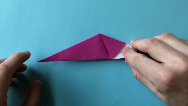 Origami - 5. Veselý vtáčikFunny bird ???  Ako poskladať origami ??  ?