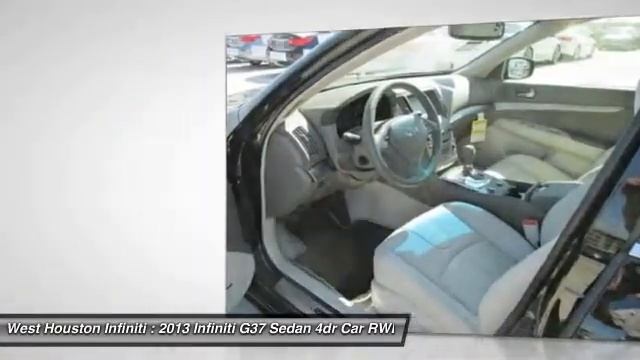 2013 Infiniti G37 Sedan Houston TX GL0320