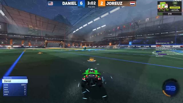Daniel vs Joreuz | Rocket League 1v1 Showmatch