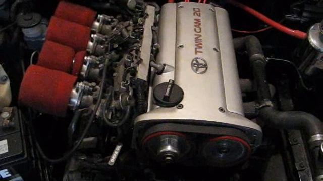 4age 20v kp61 toyota starlet - start 2