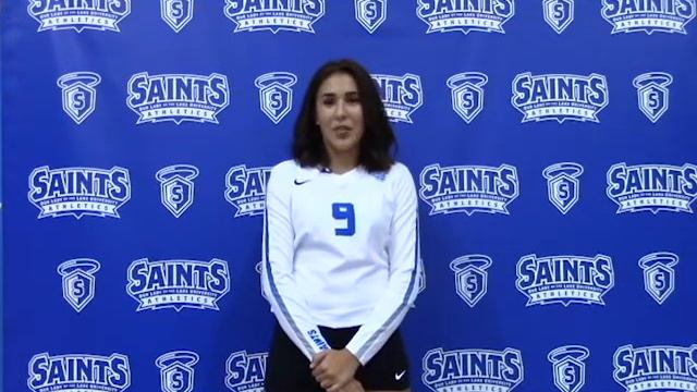 2017 OLLU Volleyball - Divinity Gonzales