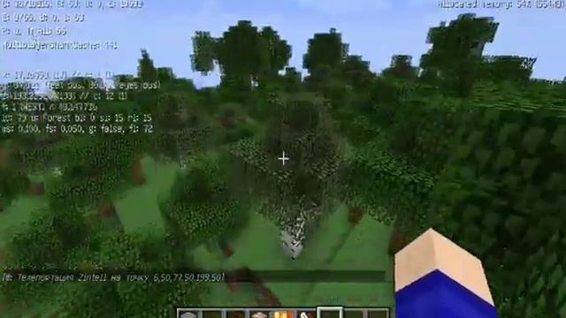 телепортация в minecraft (без модов)