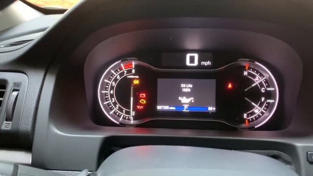 Honda Ridgeline Sport HOW TO Maintenance Minder Oil Life Reset Light