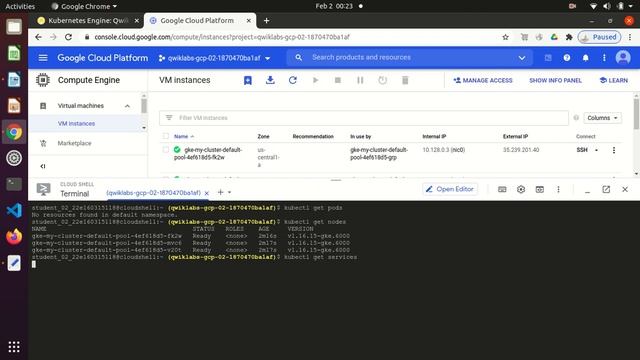 Qwiklabs # Kubernetes Engine: Qwik Start : GSP100
