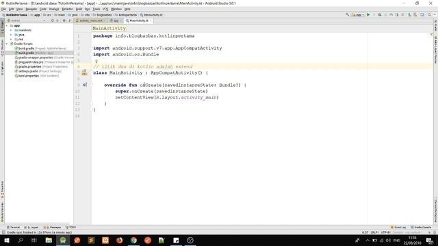 #01 Belajar android activity lifecycle