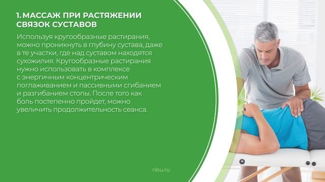 Дистанционный курс обучения «Спортивный массаж» - 6 наиболее частых травм