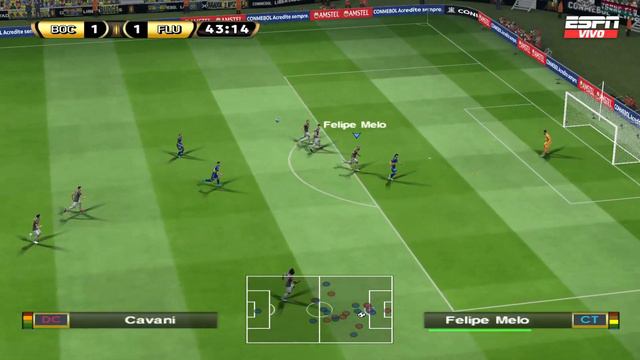 BOCA Vs FLUMINENSE | FINAL COPA LIBERTADORES | PES 6 INFINITY PATCH 2024