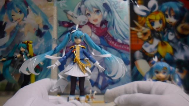 【初音ミクとレビュー】figma 雪ミク Snow Parade ver.　レビュー