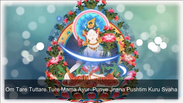 💊 Chanting White Tara Mantra | Cintachakra Mantra | Mantra For Longevity🤍