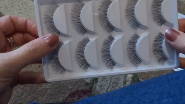 Накладные ресницы почти даром, всего за 55 рублей. Посылка с Алиэкспресс