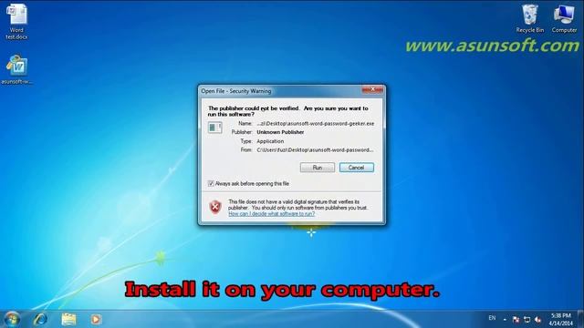 How to Crack Word 2010/2013 Document Password by Yourself