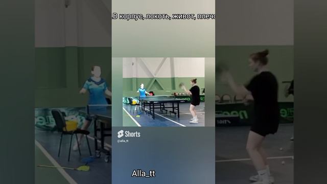 Игра на счёт.Тактика против любителей #alla_tt #tabletennis