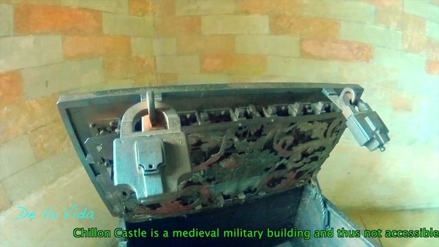 Шильонский Замок. Швейцария. Chillon Castle. Switzerland. 4K.