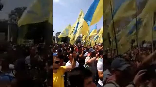 Авто Евро сила сегодня под ВР Украины 13 07 2018