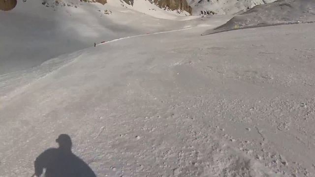 6 aprile 2015: Marmolada, pista Sass del Mul