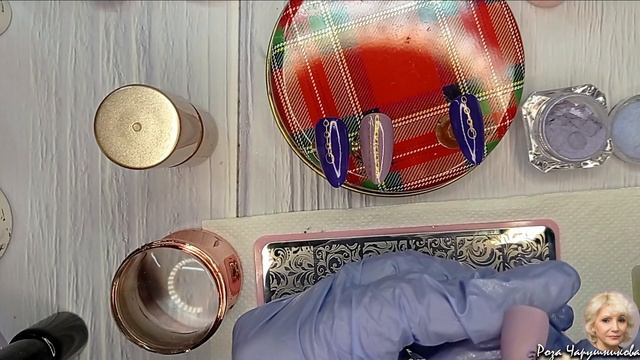 Стемпинг.  Обзор двух пластин и дизайны? с ними с помощью пигментов- втирок??