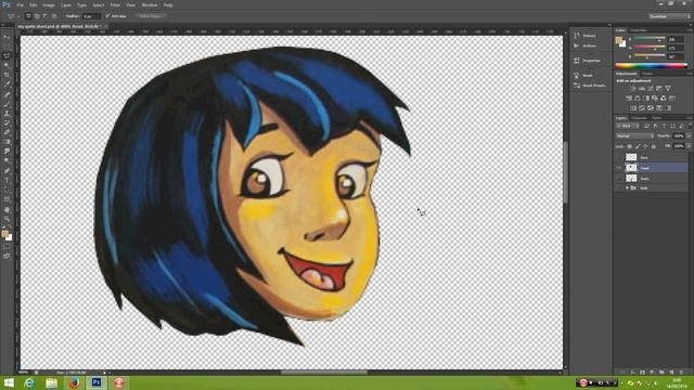 Construct 2 - Creating game character spritesheet in details using photoshop Part 1