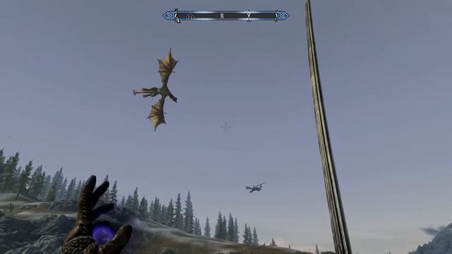 Skyrim: Dragon vs Dragon