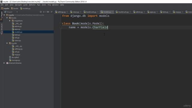 Complete Python Course - Beginner to Advance 141 Django tutorial 7 Creating Books Table in Django