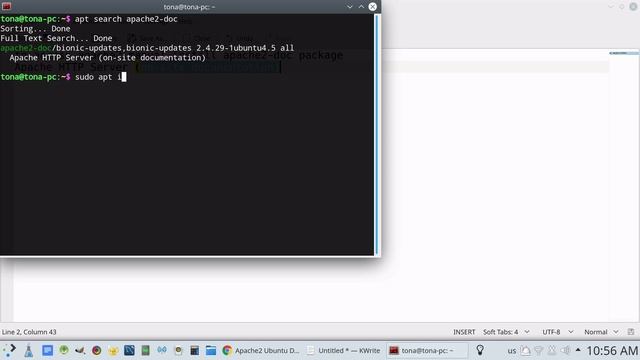 Install Local Documentation for Apache2 web server