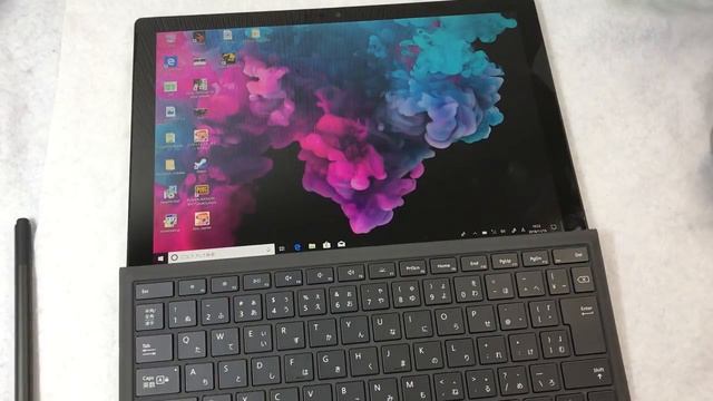 Surface PRO6 2018最新モデル レビュー : 第8世代CPU搭載 キーボードカバー、ペンセットでのレビュー