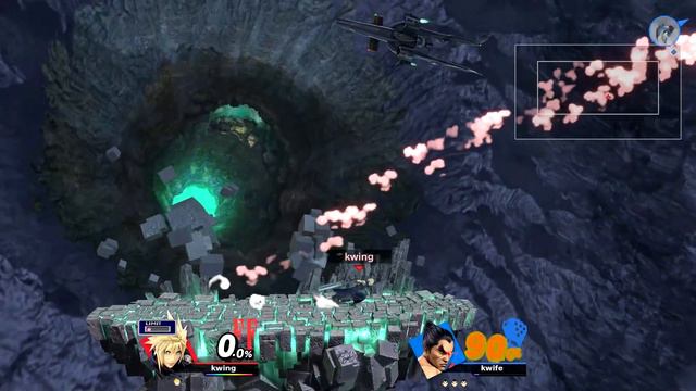 Super Smash Bros Ultimate VERSUS Kazuya dlc vs Cloud (Nintendo Switch)