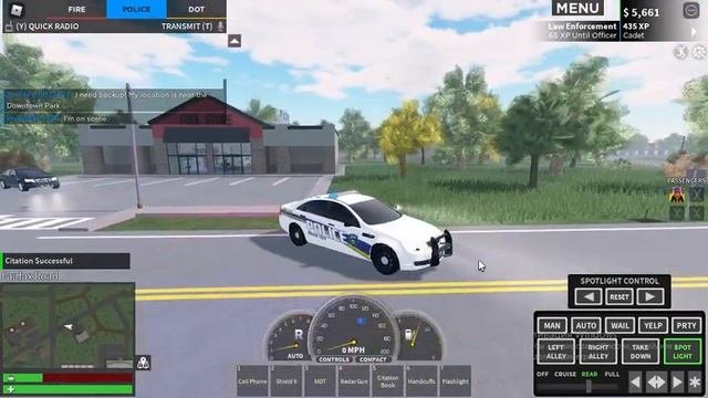 БУДНИ ПОЛИЦИИ И ПОЛУЧИЛ ПОВЫШЕНИЕ В ROBLOX Emergency Response: Liberty County