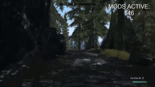 Let's play Skyrim with +100 mods - Episode 2 ''Dafuq, must use Console Command''