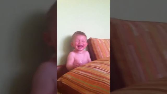 Маленький Димчик почти уписался от смеха?