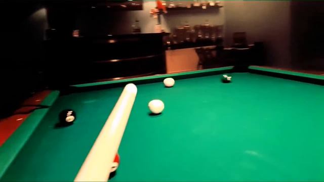 1,2,3,4,5,6,7,8,9 - camera on hit cue stick