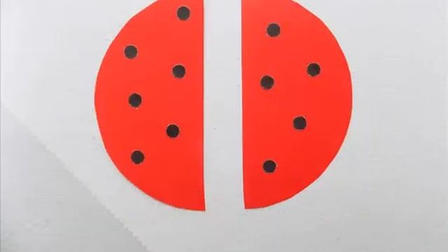 Как сделать божью коровку из бумаги