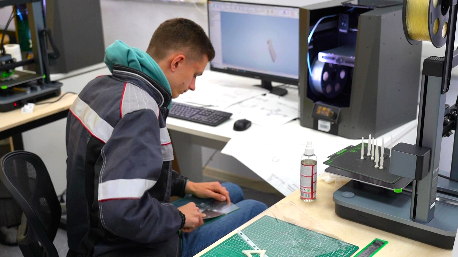 Прототипы беспилотников изготавливают на чемпионате «Профессионалы» в Сургуте