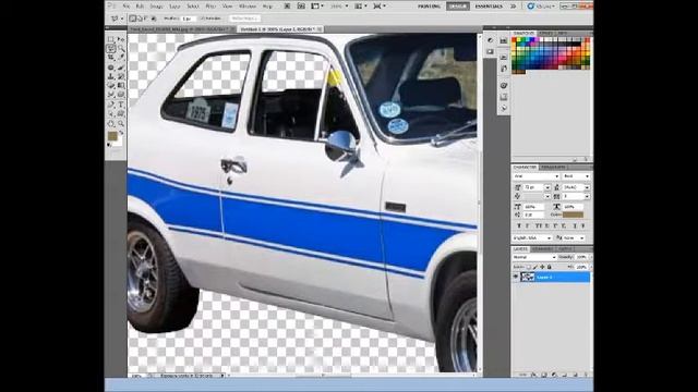 How To Remove Image Background Transparent Background Car Image Using Photoshop Cs5