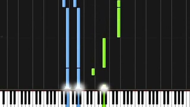 Fort Boyard piano tutorial (synthesia)