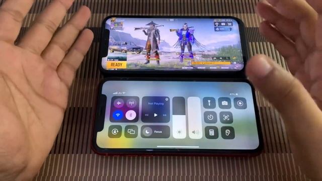 iPhone 11 Vs iPhone 12 iOS 16.0.3 BGMI Bootcamp Test?|FrameDrops?
